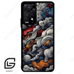 قاب گوشی شیائومی ردمی نوت 11 پرو (Redmi Note 11 Pro ) طرح ابرنگی کد 2448