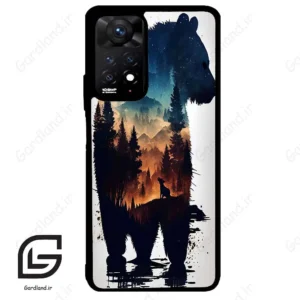 قاب گوشی شیائومی ردمی نوت 11 پرو (Redmi Note 11 Pro ) طرح خرس کد 2449