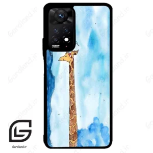 قاب گوشی شیائومی ردمی نوت 11 پرو (Redmi Note 11 Pro ) طرح زرافه کد 2456