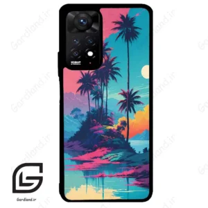 قاب گوشی شیائومی ردمی نوت 11 پرو (Redmi Note 11 Pro ) طرح جزیره کد 2461