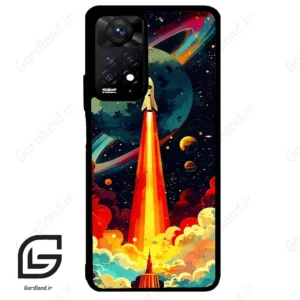 قاب گوشی شیائومی ردمی نوت 11 پرو (Redmi Note 11 Pro ) طرح موشک کد 2463