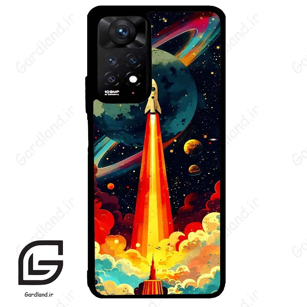 قاب گوشی شیائومی ردمی نوت 11 پرو (Redmi Note 11 Pro ) طرح موشک کد 2463