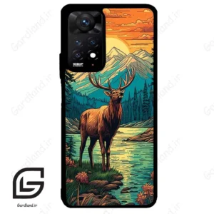 قاب گوشی شیائومی ردمی نوت 11 پرو (Redmi Note 11 Pro ) طرح گوزن کد 2471