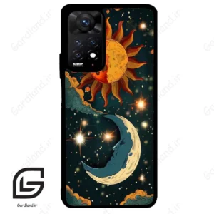 قاب گوشی شیائومی ردمی نوت 11 پرو (Redmi Note 11 Pro ) طرح ماه کد 2474