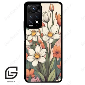 قاب گوشی شیائومی ردمی نوت 11 پرو (Redmi Note 11 Pro ) طرح گل کد 2475