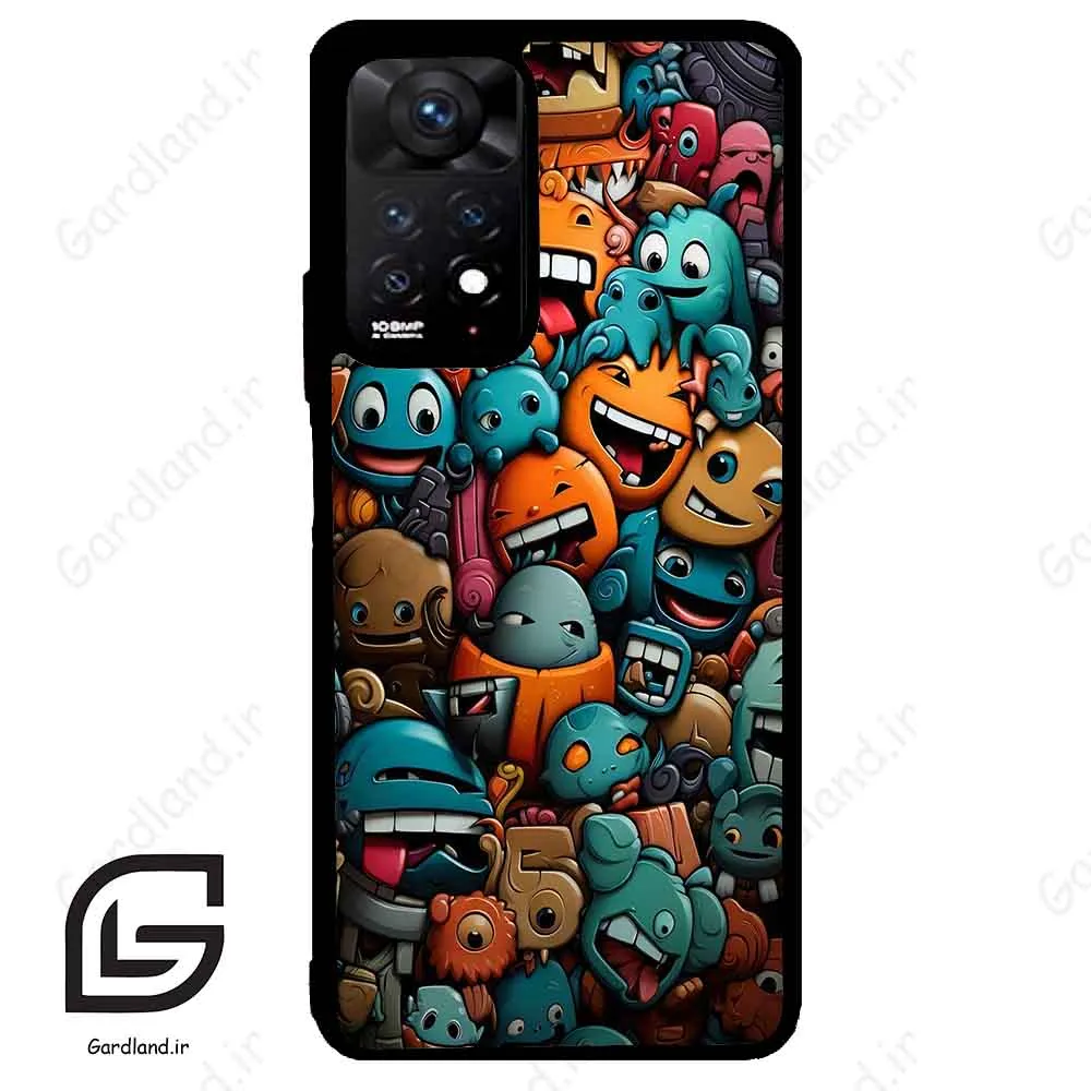 قاب گوشی شیائومی ردمی نوت 11 پرو (Redmi Note 11 Pro ) طرح استیکر کد 2478
