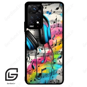 قاب گوشی شیائومی ردمی نوت 11 پرو (Redmi Note 11 Pro ) طرح موسیقی کد 2482