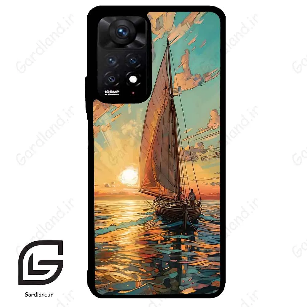 قاب گوشی شیائومی ردمی نوت 11 پرو (Redmi Note 11 Pro ) طرح قایق کد 2485