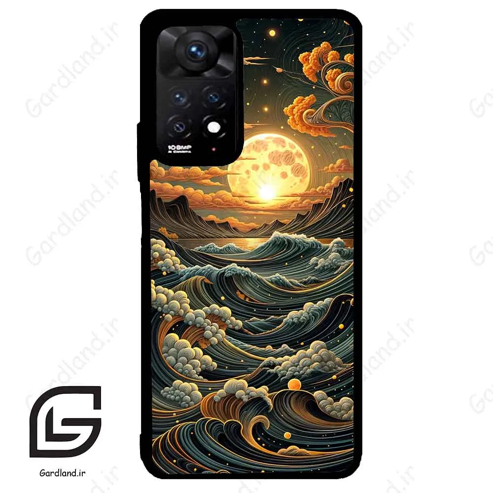 قاب گوشی شیائومی ردمی نوت 11 پرو (Redmi Note 11 Pro ) طرح غروب کد 2505