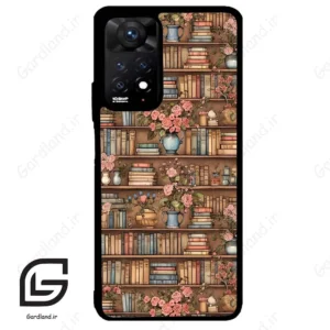 قاب گوشی شیائومی ردمی نوت 11 پرو (Redmi Note 11 Pro ) طرح کتابخانه کد 2535