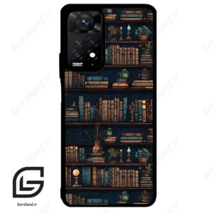 قاب گوشی شیائومی ردمی نوت 11 پرو (Redmi Note 11 Pro ) طرح کتابخانه کد 2536