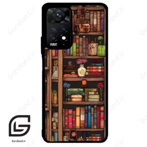 قاب گوشی شیائومی ردمی نوت 11 پرو (Redmi Note 11 Pro ) طرح کتابخانه کد 2537
