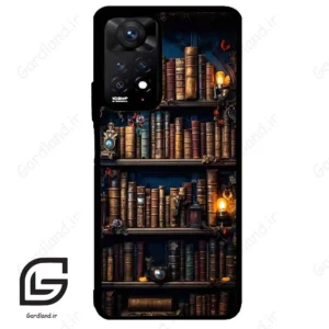 قاب گوشی شیائومی ردمی نوت 11 پرو (Redmi Note 11 Pro ) طرح کتابخانه کد 2541