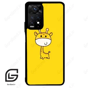 قاب گوشی شیائومی ردمی نوت 11 پرو (Redmi Note 11 Pro ) طرح زرافه کد 2552