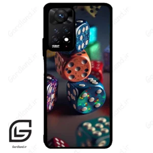 قاب گوشی شیائومی ردمی نوت 11 پرو (Redmi Note 11 Pro ) طرح تاس کد 2556