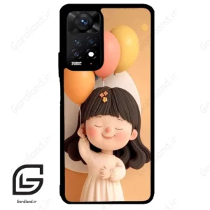 قاب گوشی شیائومی ردمی نوت 11 پرو (Redmi Note 11 Pro ) طرح دختر کد 2568