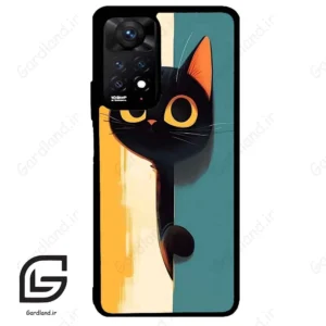 قاب گوشی شیائومی ردمی نوت 11 پرو (Redmi Note 11 Pro ) طرح گربه کد 2581