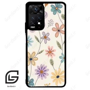 قاب گوشی شیائومی ردمی نوت 11 پرو (Redmi Note 11 Pro ) طرح گل کد 2587