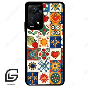 قاب گوشی شیائومی ردمی نوت 11 پرو (Redmi Note 11 Pro ) طرح کاشی کد 2594