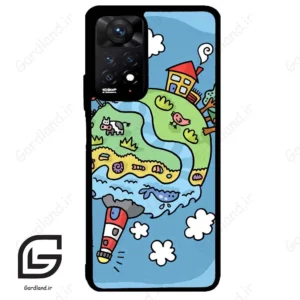 قاب گوشی شیائومی ردمی نوت 11 پرو (Redmi Note 11 Pro ) طرح کودکانه کد 2599