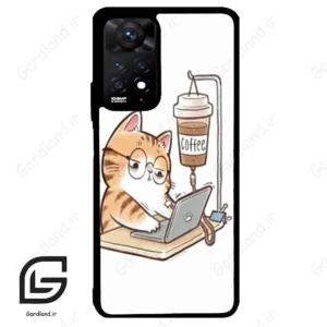قاب گوشی شیائومی ردمی نوت 11 پرو (Redmi Note 11 Pro ) طرح گربه کد 2617