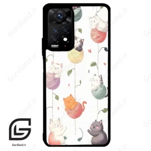 قاب گوشی شیائومی ردمی نوت 11 پرو (Redmi Note 11 Pro ) طرح گربه کد 2633