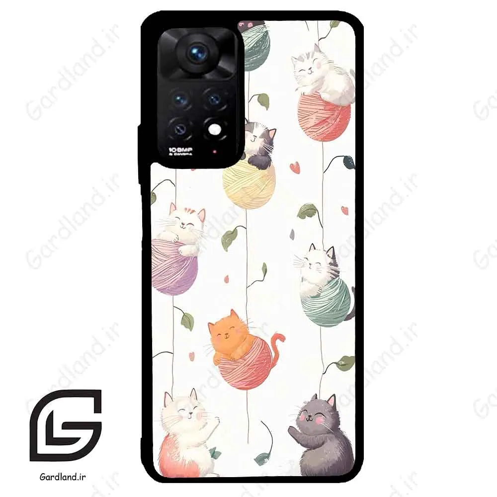قاب گوشی شیائومی ردمی نوت 11 پرو (Redmi Note 11 Pro ) طرح گربه کد 2633
