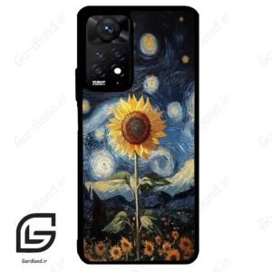 قاب گوشی شیائومی ردمی نوت 11 پرو (Redmi Note 11 Pro ) طرح افتابگردان کد 2652