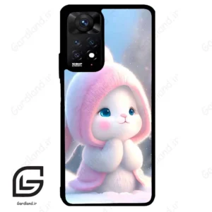 قاب گوشی شیائومی ردمی نوت 11 پرو (Redmi Note 11 Pro ) طرح خرگوش کد 2683