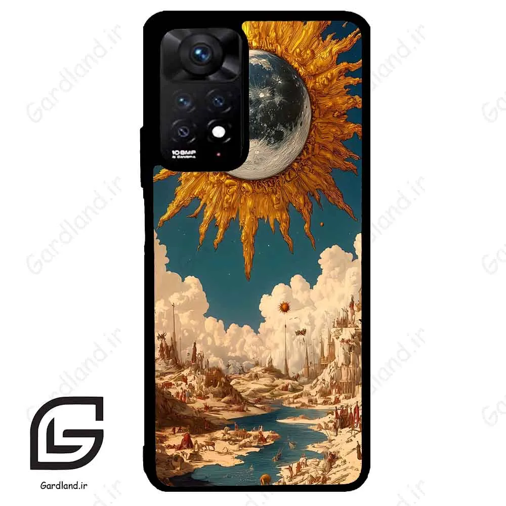 قاب گوشی شیائومی ردمی نوت 11 پرو (Redmi Note 11 Pro ) طرح خورشید کد 2694