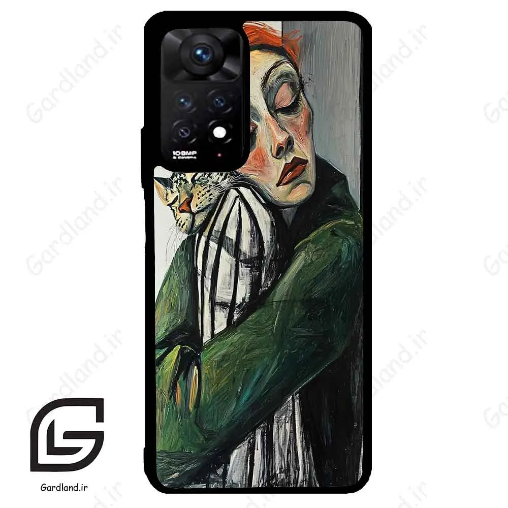 قاب گوشی شیائومی ردمی نوت 11 پرو (Redmi Note 11 Pro ) طرح گربه کد 2709