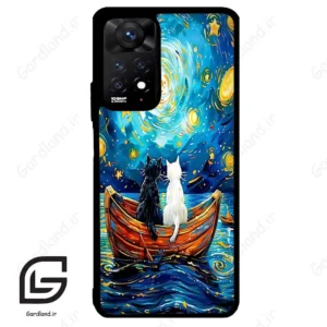 قاب گوشی شیائومی ردمی نوت 11 پرو (Redmi Note 11 Pro ) طرح گربه کد 2727