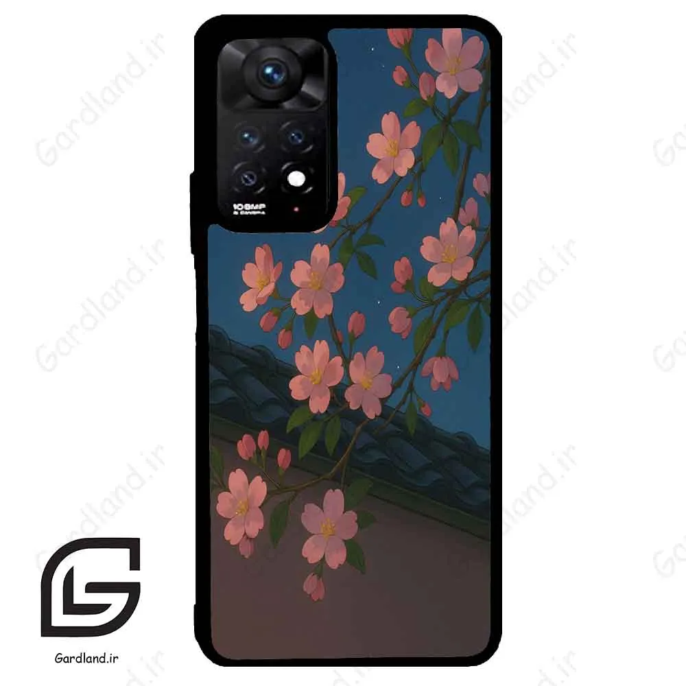 قاب گوشی شیائومی ردمی نوت 11 پرو (Redmi Note 11 Pro ) طرح شکوفه کد 2737