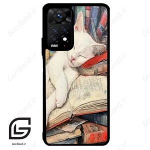 قاب گوشی شیائومی ردمی نوت 11 پرو (Redmi Note 11 Pro ) طرح گربه کد 2758