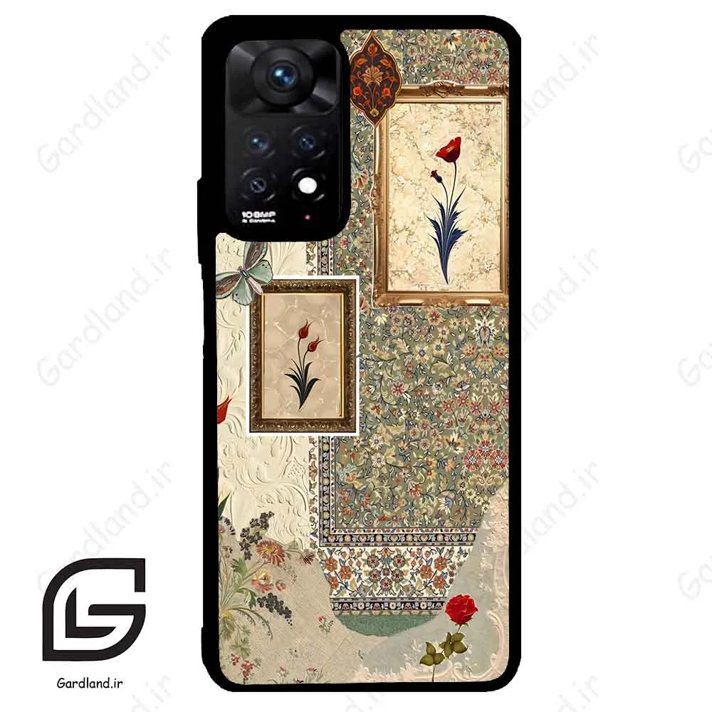 قاب گوشی شیائومی ردمی نوت 11 پرو (Redmi Note 11 Pro ) طرح گل کد 2768