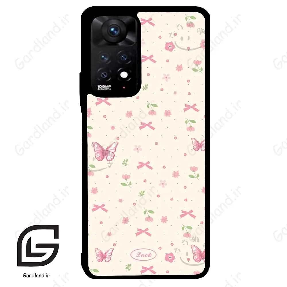 قاب گوشی شیائومی ردمی نوت 11 پرو (Redmi Note 11 Pro ) طرح پروانه کد 2776