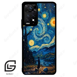 قاب گوشی شیائومی ردمی نوت 11 پرو (Redmi Note 11 Pro ) طرح شب کد 2801