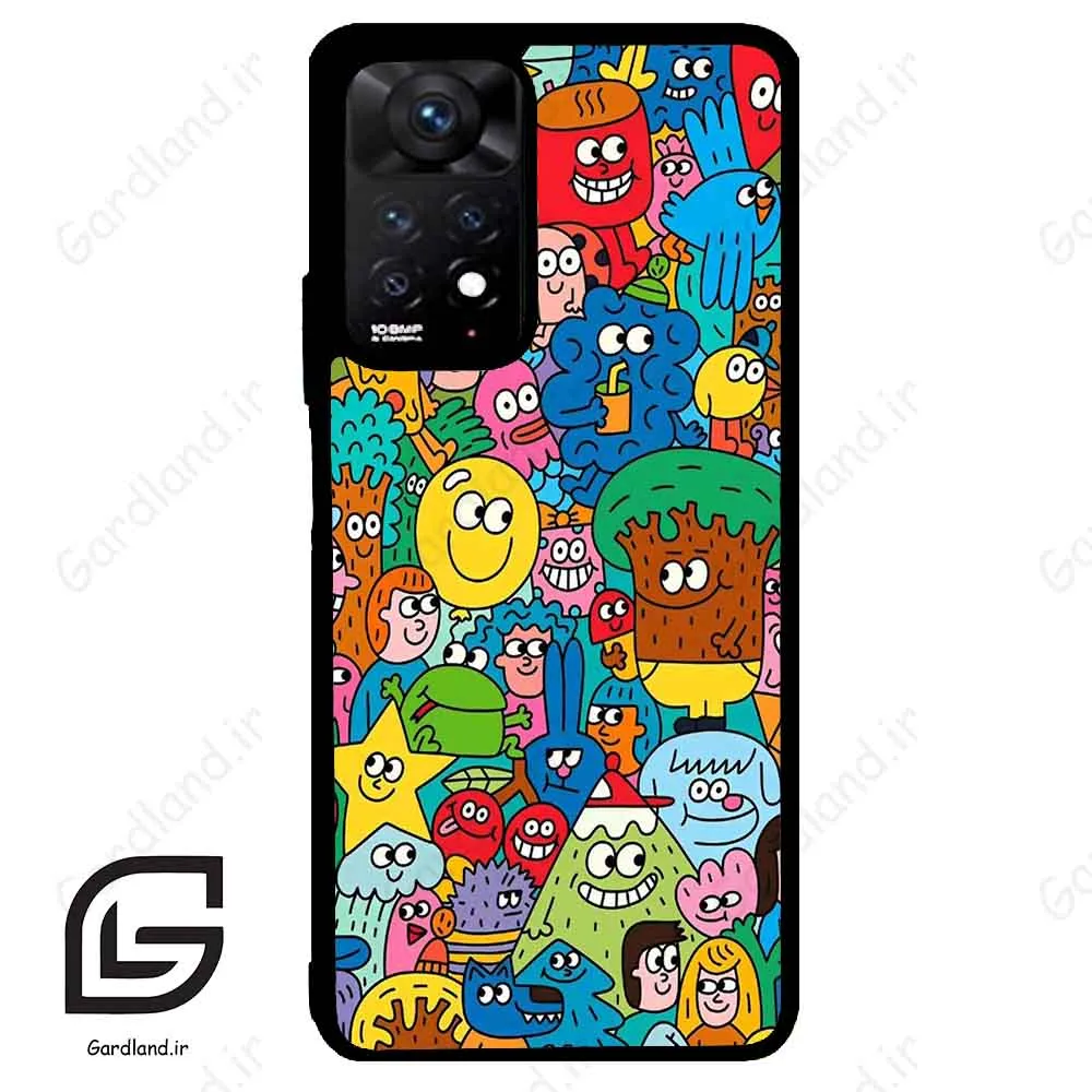 قاب گوشی شیائومی ردمی نوت 11 پرو (Redmi Note 11 Pro ) طرح شخصیت کد 2856