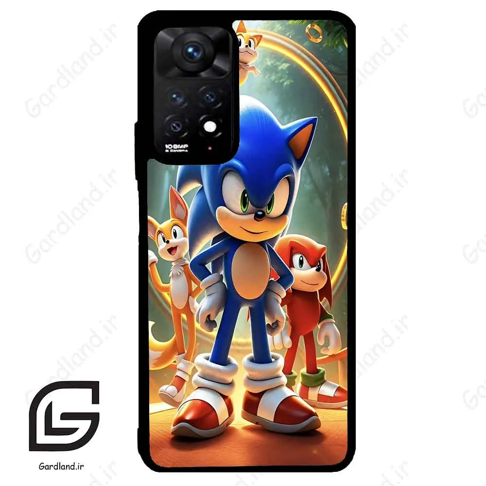 قاب گوشی شیائومی ردمی نوت 11 پرو (Redmi Note 11 Pro ) طرح سونیک کد 2861