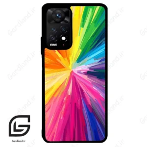 قاب گوشی شیائومی ردمی نوت 11 پرو (Redmi Note 11 Pro ) طرح رنگارنگ کد 2877