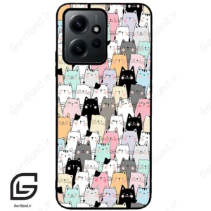 قاب گوشی شیائومی ردمی نوت 12 (Redmi Note 12 4g ) طرح گربه کد 2019