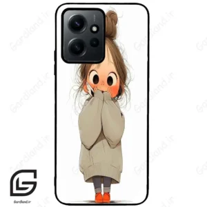 قاب گوشی شیائومی ردمی نوت 12 (Redmi Note 12 4g ) طرح دخترانه کد 2054