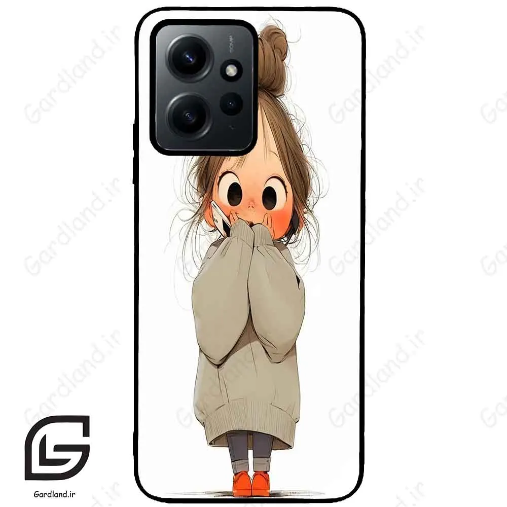 قاب گوشی شیائومی ردمی نوت 12 (Redmi Note 12 4g ) طرح دخترانه کد 2054