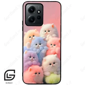 قاب گوشی شیائومی ردمی نوت 12 (Redmi Note 12 4g ) طرح گربه کد 2073