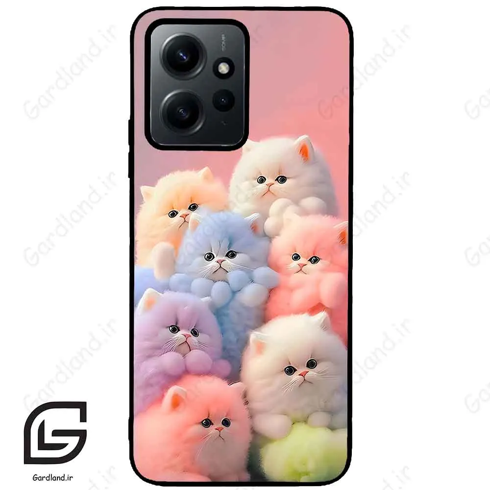 قاب گوشی شیائومی ردمی نوت 12 (Redmi Note 12 4g ) طرح گربه کد 2073