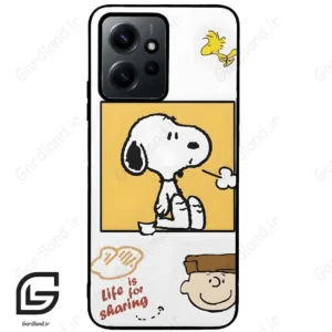 قاب گوشی شیائومی ردمی نوت 12 (Redmi Note 12 4g ) طرح اسنوپی کد 2076
