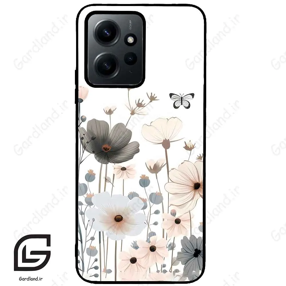 قاب گوشی شیائومی ردمی نوت 12 (Redmi Note 12 4g ) طرح گل کد 2081