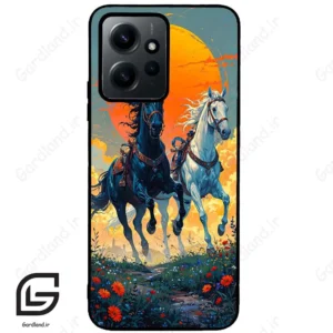 قاب گوشی شیائومی ردمی نوت 12 (Redmi Note 12 4g ) طرح اسب کد 2170