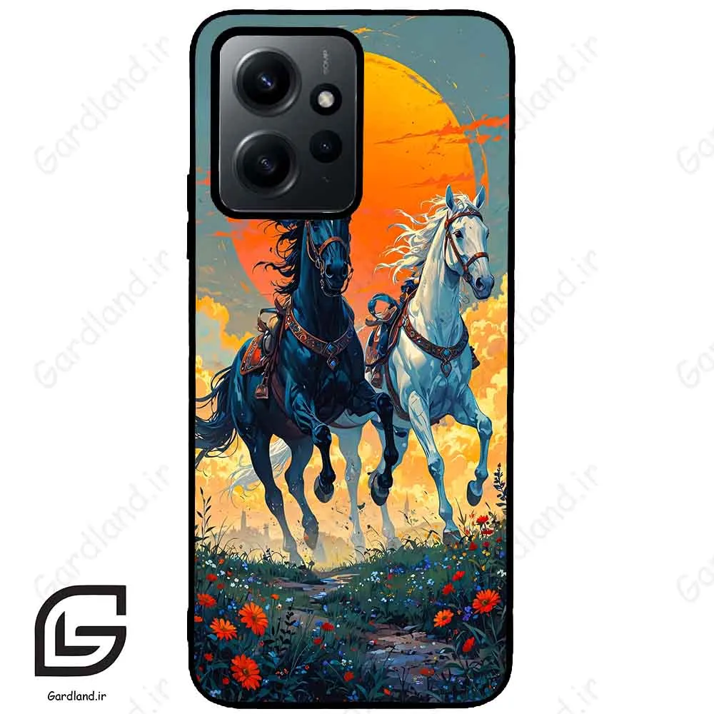 قاب گوشی شیائومی ردمی نوت 12 (Redmi Note 12 4g ) طرح اسب کد 2170