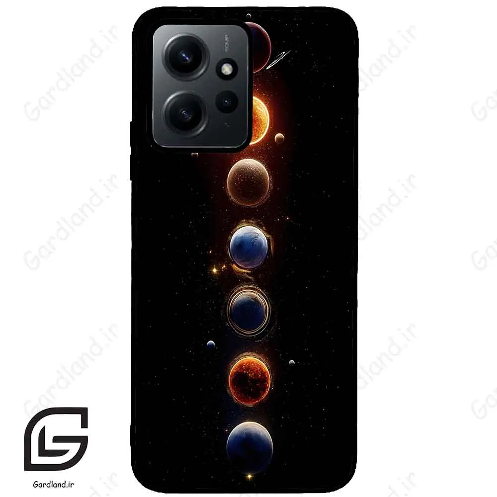 قاب گوشی شیائومی ردمی نوت 12 (Redmi Note 12 4g ) طرح ماه کد 2186